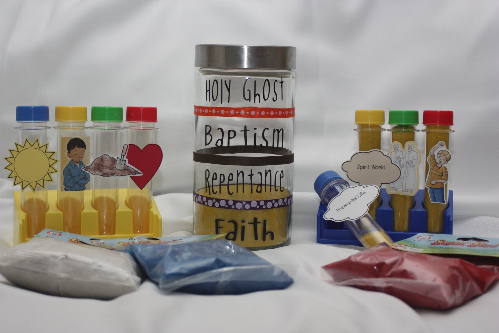 Primary Sharing Time Idea - The 4th Article of Faith Science Experiment