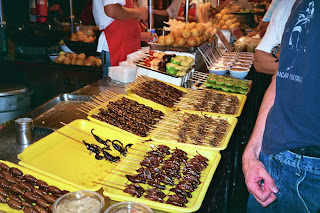 Food Stall with Insects
