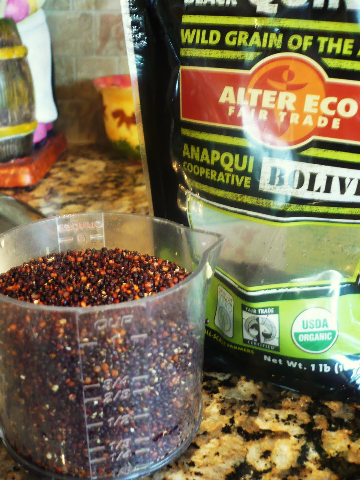 . Black Quinoa Breakfast Cereal