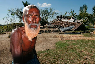 Hurricane damage Kalapara, Patukhali District.Photo –Mahmud, Map/Concern, Nov 07