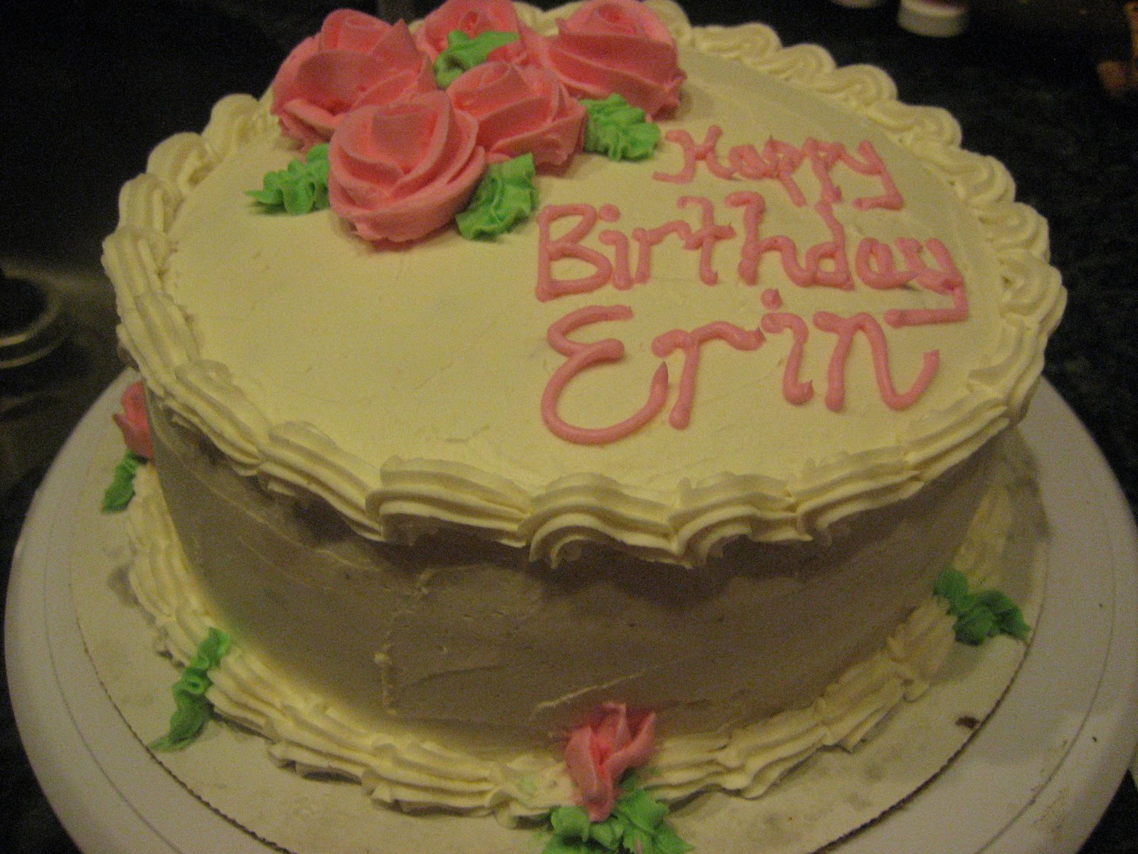 erin birthday cake