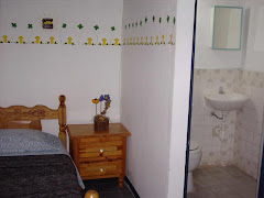 La habitación pequeña con medio  baño sin ducha
