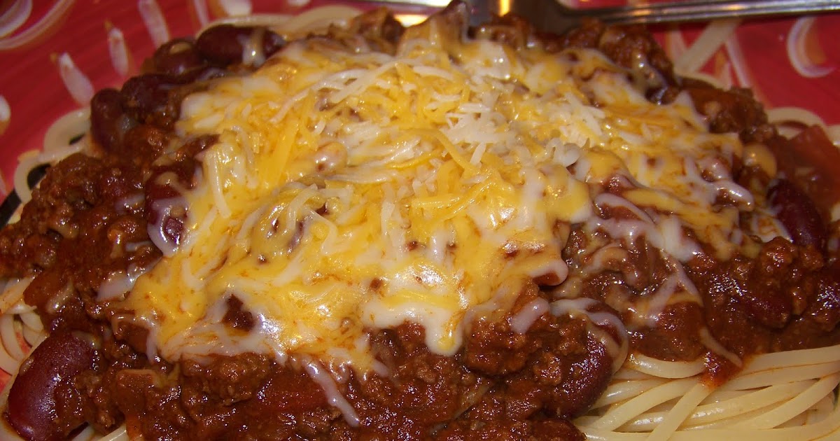 Stefanies Cooking Spot Chili Spaghetti