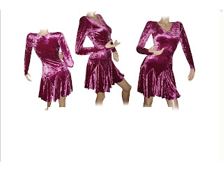 Latin dance competition costumes for sale. Adverts.