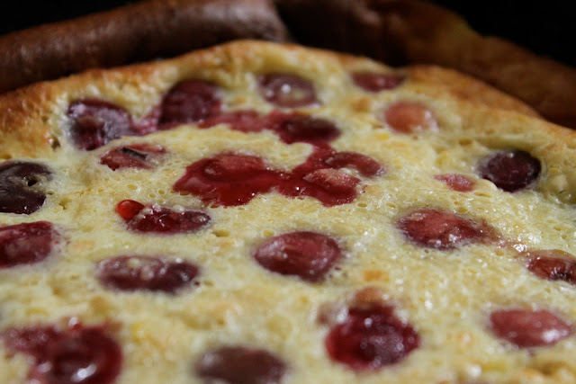 Cherry clafoutis