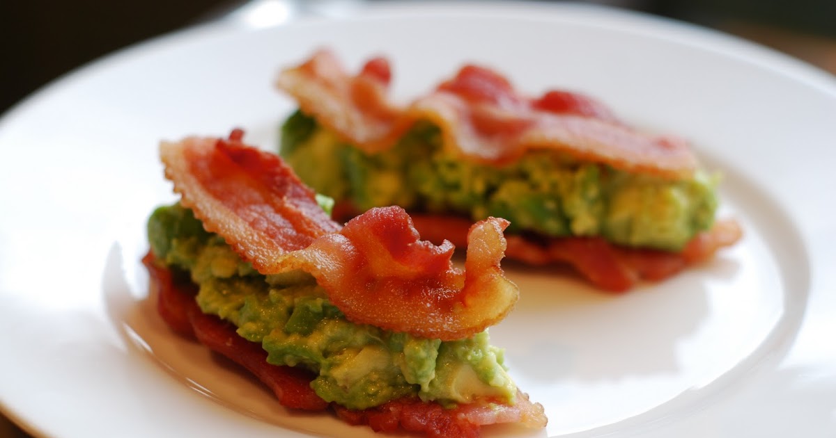 Bacon & Avocado "Sandwiches"