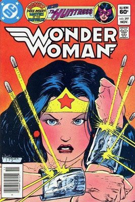 Huntress gets top billing and that just makes WW mad
