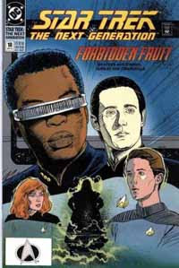 Geordi is astonished that this is a Wesley story