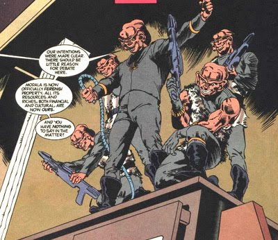That's a lot of Ferengi for the top of a dresser