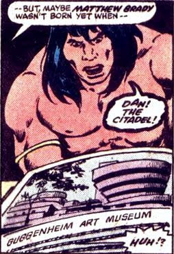 Comic book logic applies!