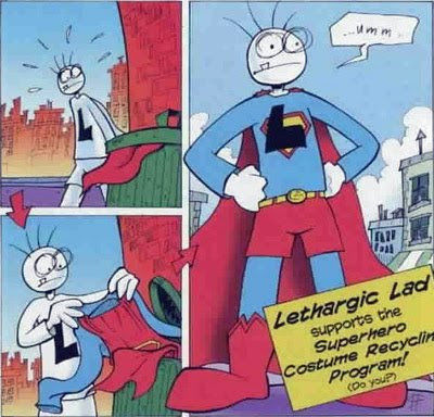 What other heroes throw away, Lethargic Lad puts to use