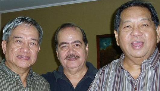 Erdulfo, Rusty & Jun - not so 'young lions!' of AHS, circa AD1959