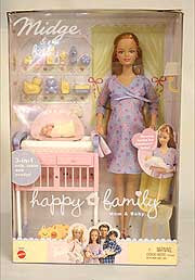 a pregnant barbie