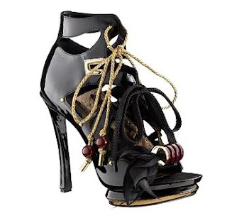Sandalia spicy de piel de becerro de charol moda