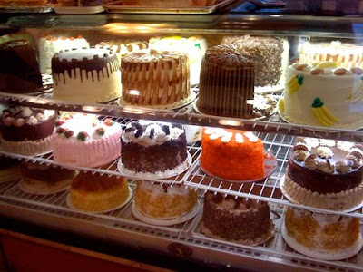 Desert Cake Case at Marietta Diner
