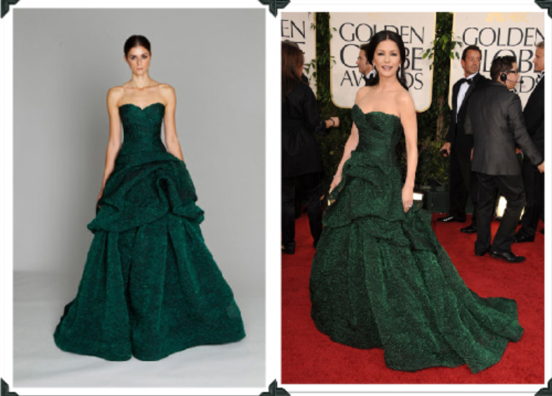 Catherine Zeta Jones attended the Golden Globes to support her husband Catherine Zeta Jones attended the Golden Globes to support her husband
