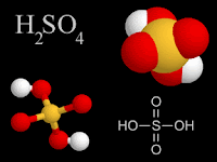 molecula de acido sulfurico