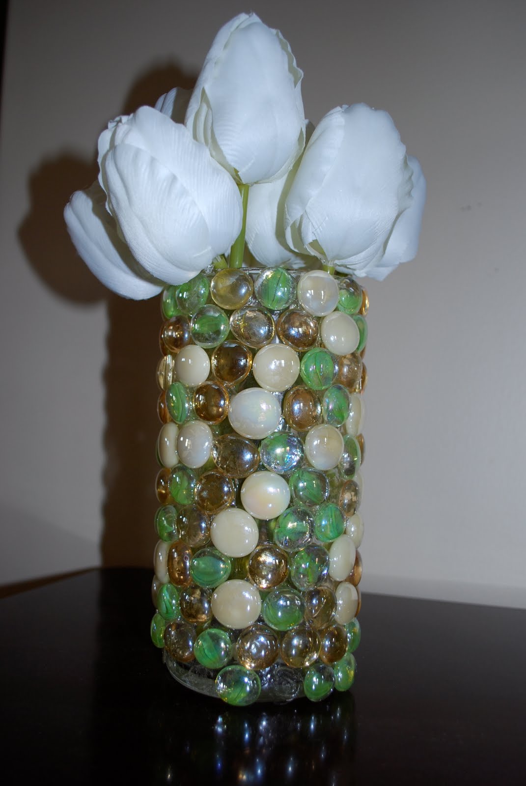 Mommie Guide Glass Gem Vase