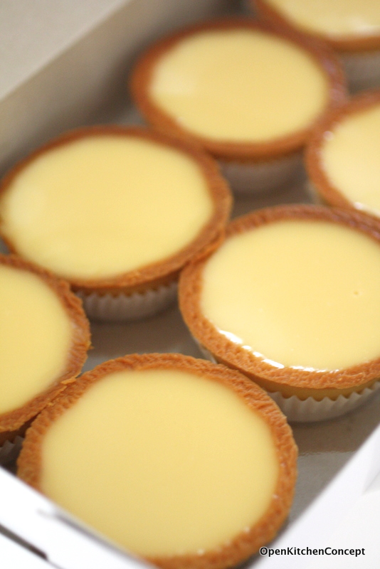 Open Kitchen Concept Bean Curd Tarts