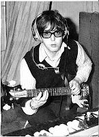 Paul McCartney during a recording session for Paperback Writer, April 14, 1966