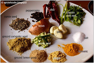 home made curry paste