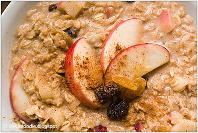 apple cinnamon oatmeal