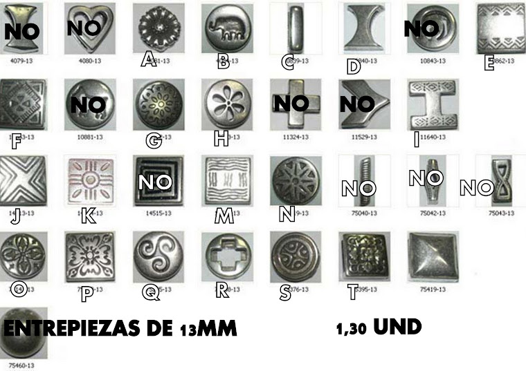 entrepiezas de 13mm