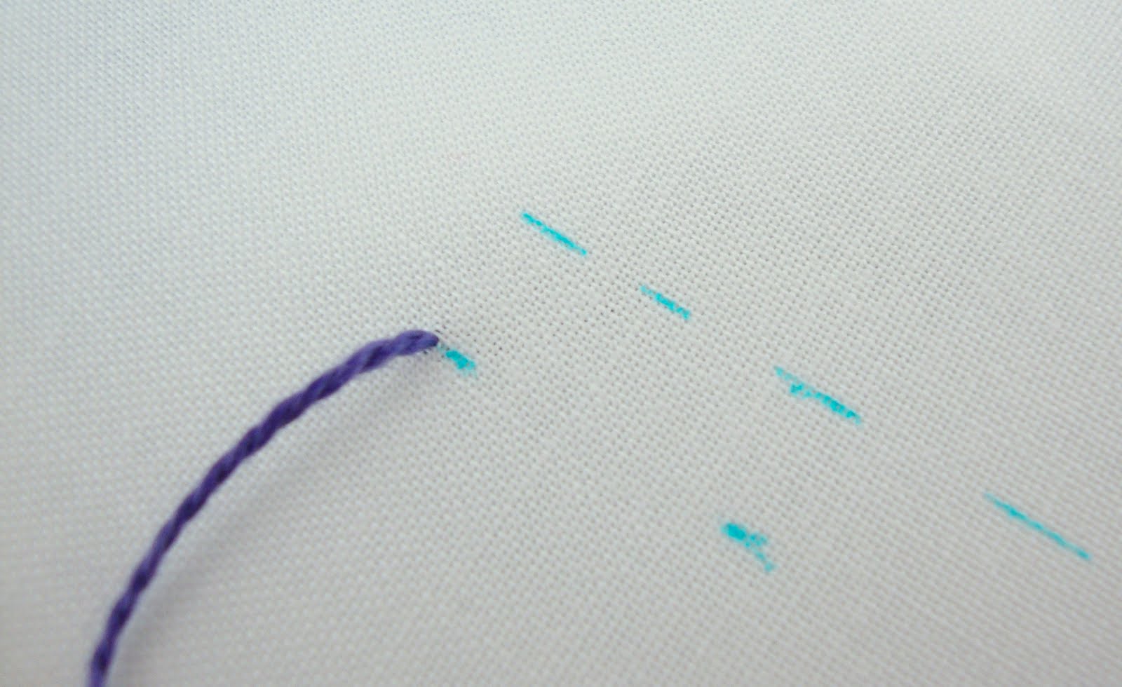 big B 100 Stitches knotted buttonhole stitch