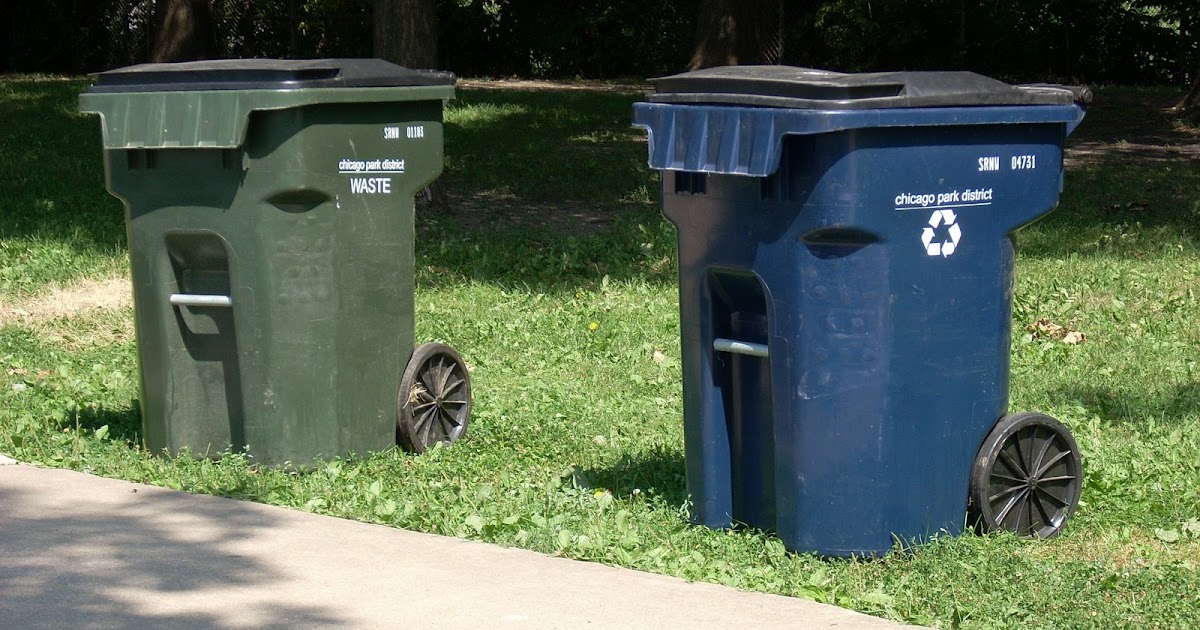 Recycle, Chicago! Covered trash, recycling bins now in area parks