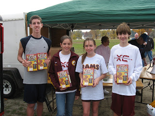 Age Group winners at Cooper River Turkey Trot