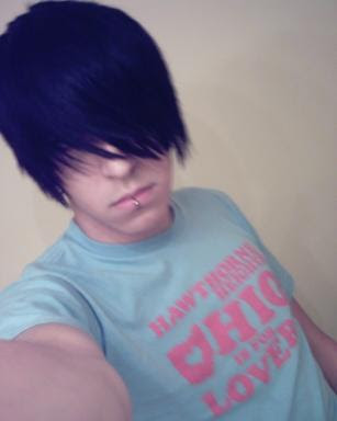 Check out the emo style Check out the emo style
