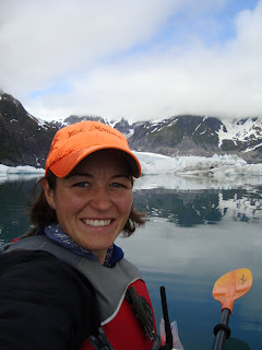 Audrey Gill in Pederson Lagoon, Seward, Alaska