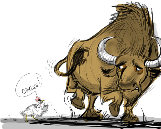 THE ART OF DAVE PIMENTEL Buffalo chicken