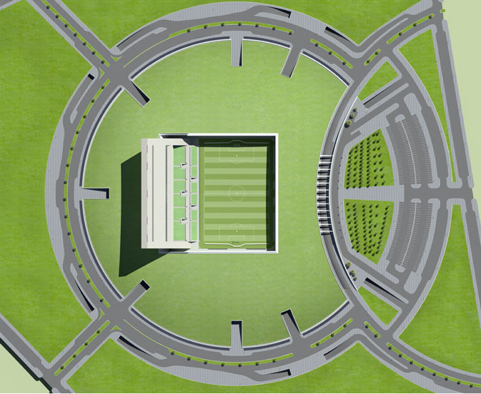 qatar, underground stadium, wall
