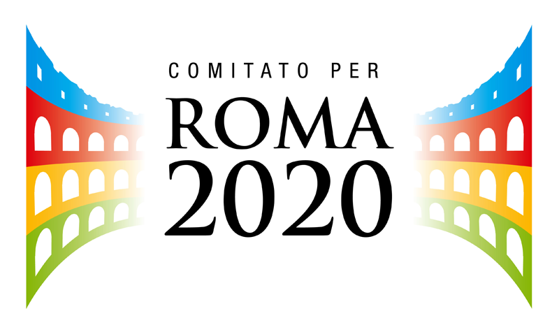 roma 2020, candidata, logo