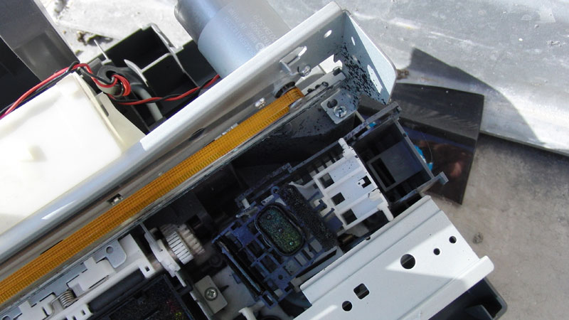 destroying epson printer