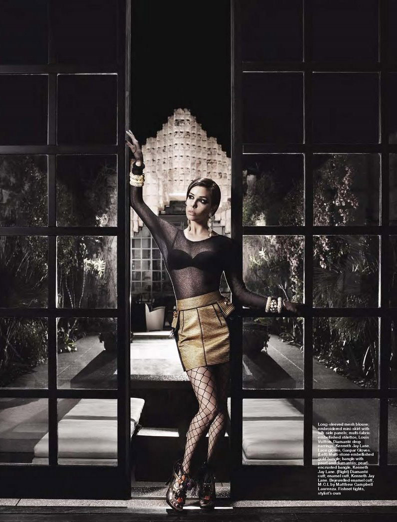 eva longoria, sexy, magazine photoshoot
