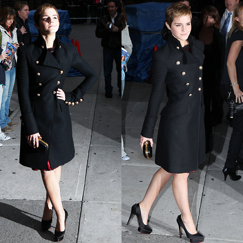 emma watson david letterman show 2010