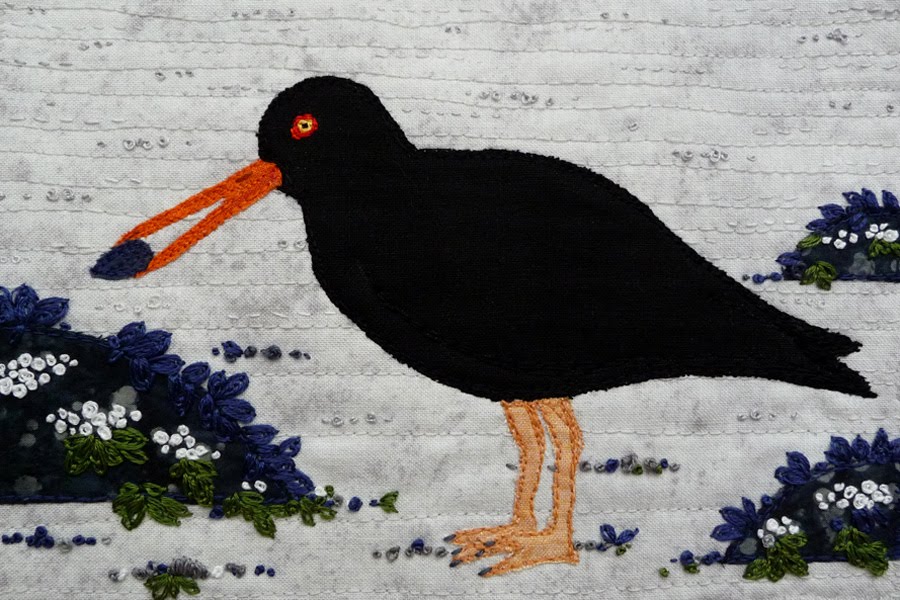Kirsten Chursinoff Low Tide Black Oystercatcher Birds