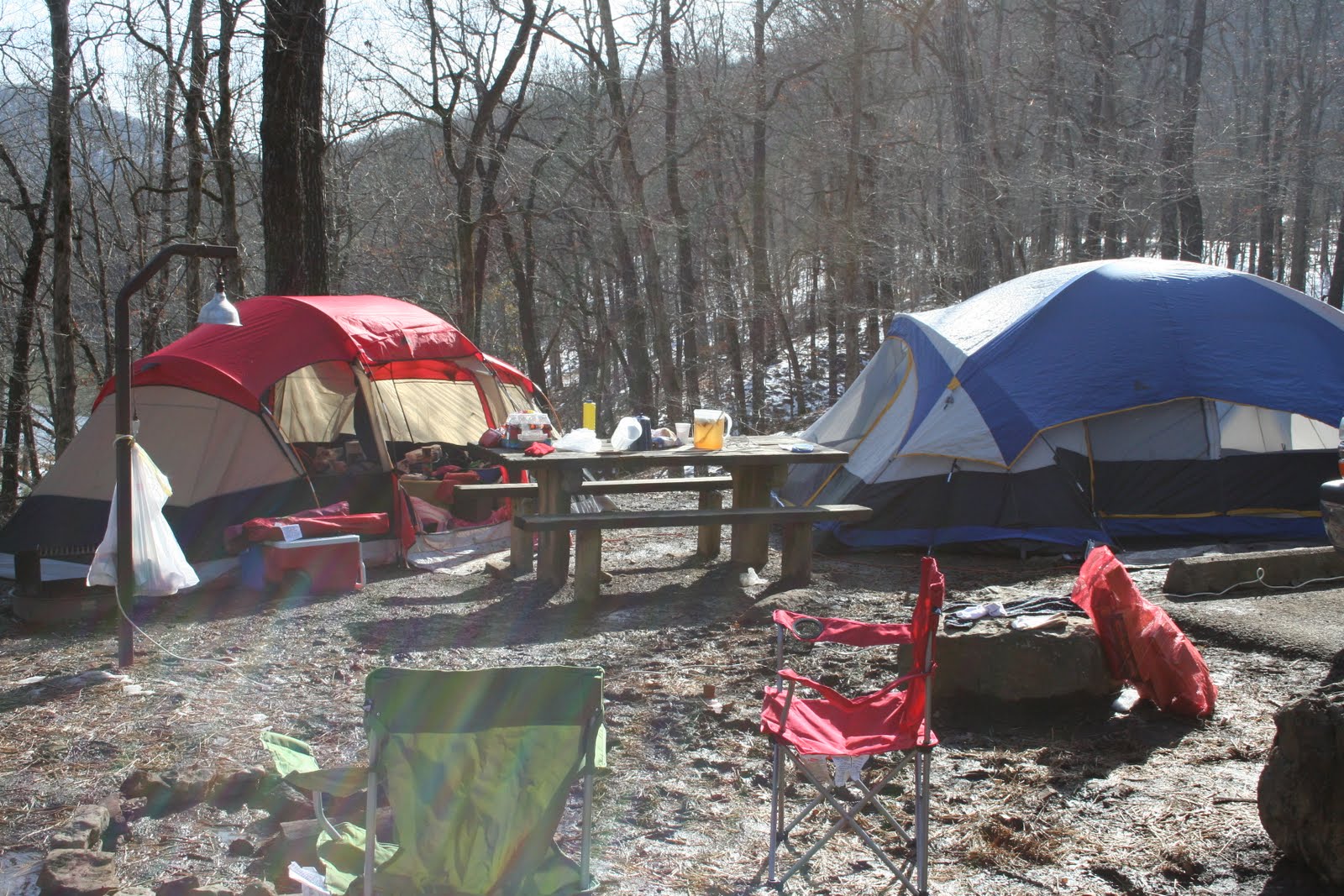 The Smith Family Devil's Den Camping Trip 2010