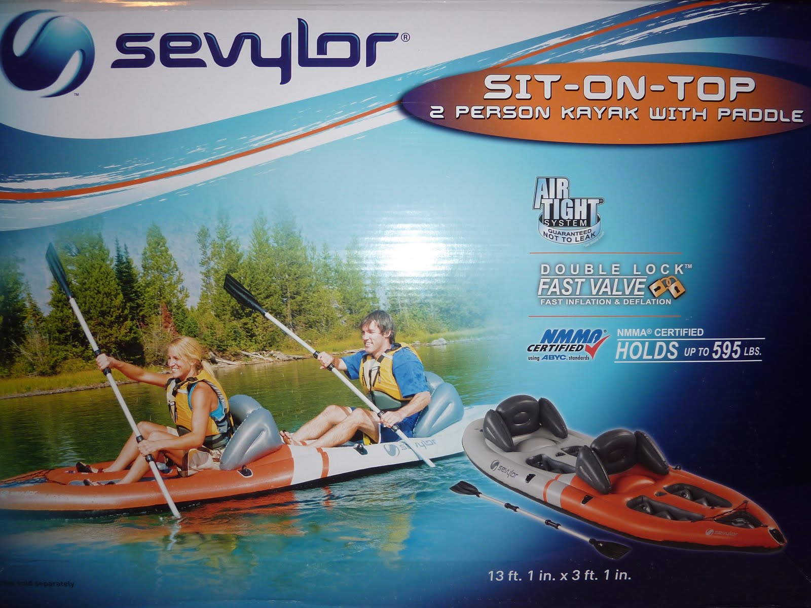 The Weekly Widget Sevylor Inflatable SitOnTop Kayak (Tuesday)
