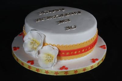 Cakes n Goodies: 80th Birthday Cake
