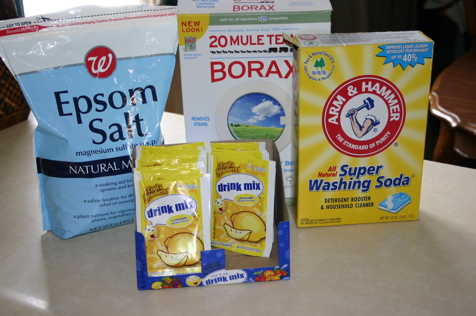 Being creative to keep my sanity Dishwasher Detergent