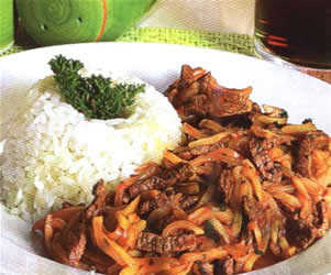 olluquito con carne recetas