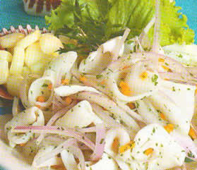 ceviche de pota recetas