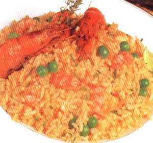 Arroz con camarones recetas