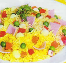 Arroz multicolor recetas