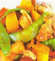 Pollo en salsa de mango recetas