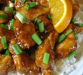 Pollo a la naranja recetas