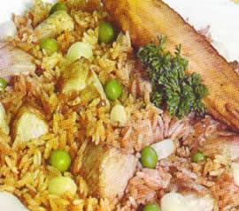 Arroz con carne de cerdo recetas